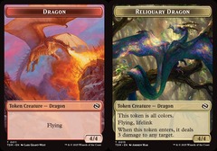 Dragon (11) // Reliquary Dragon (15) Token